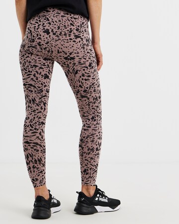 PUMA Animal Print Mid-Rise Leggings