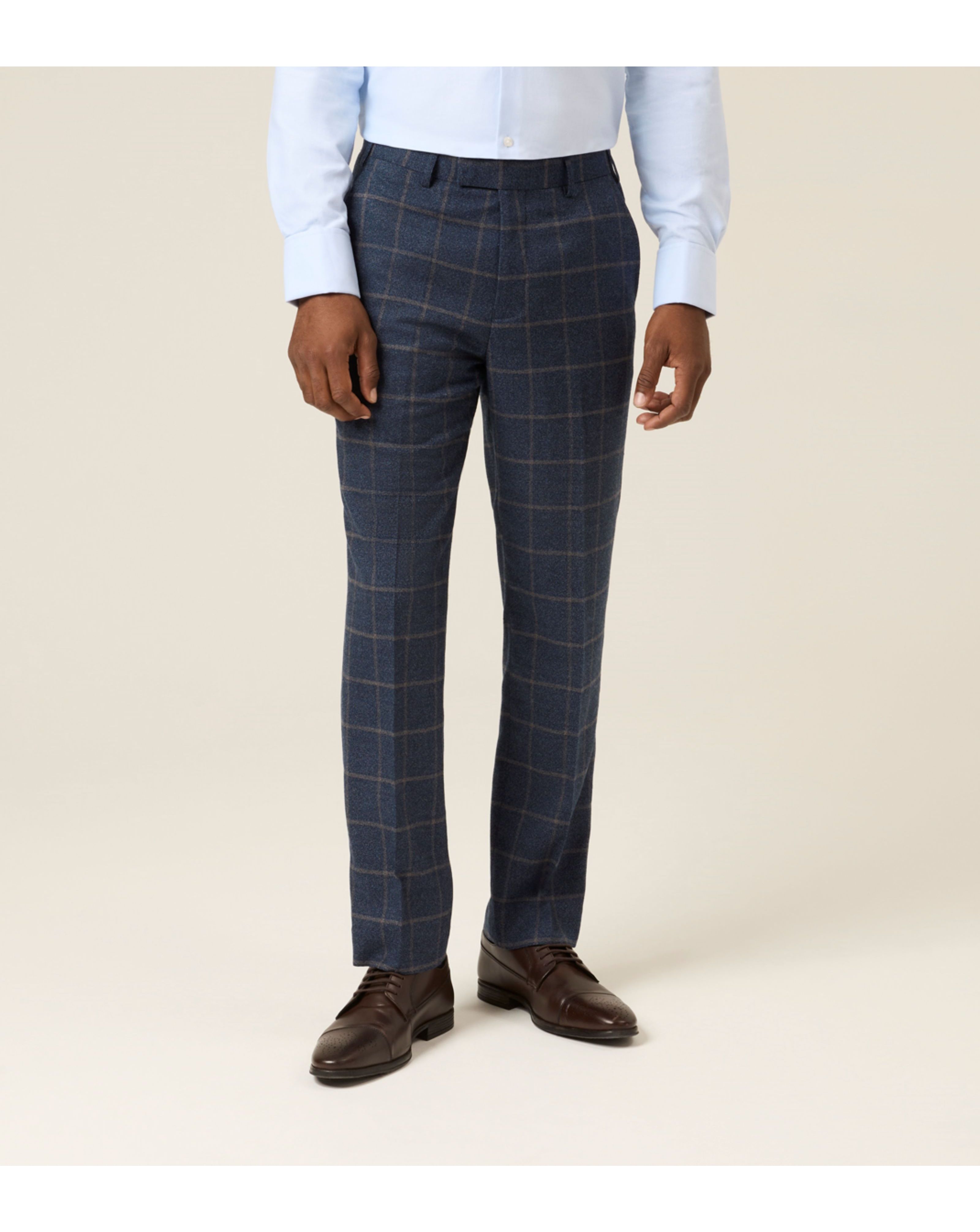 Skopes Meredith Suit Trouser Blue Check