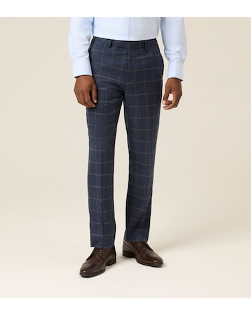 Skopes Meredith Suit Trouser Blue Check