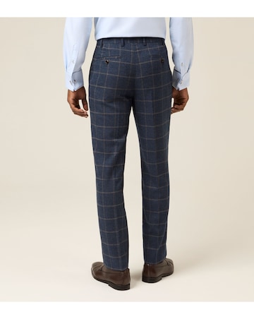 Skopes Meredith Suit Trouser Blue Check
