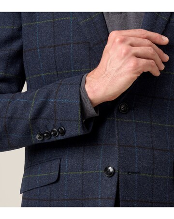 Skopes Ryedale Jacket Navy Check