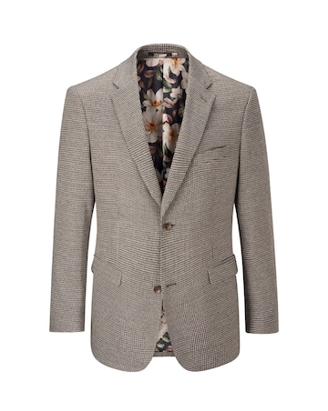 Skopes Cannon Suit Jacket Brown