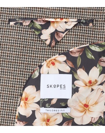 Skopes Cannon Suit Jacket Brown