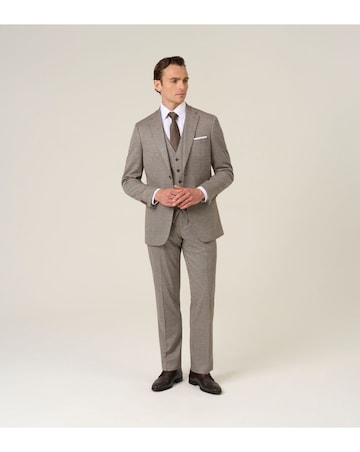 Skopes Cannon Suit Waistcoat Brown