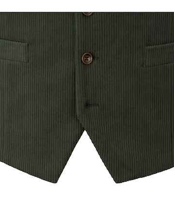 Skopes Dorsey Suit Wcoat Moss Corduroy