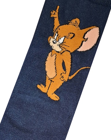 Mens 5pk Tom & Jerry Socks