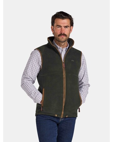 Raging Bull Fleece Gilet Forest