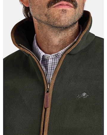 Raging Bull Fleece Gilet Forest