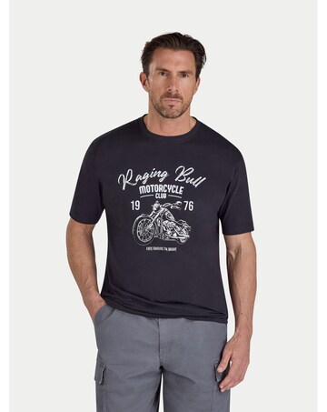 Raging Bull Motorcycle Club T-Shirt Black