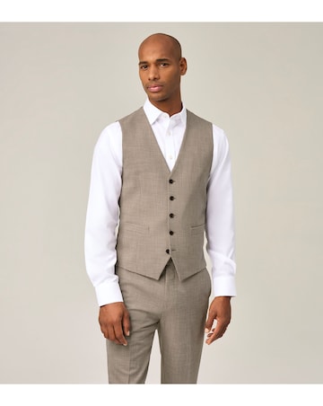 Skopes Chaplin Suit Waistcoat Stone