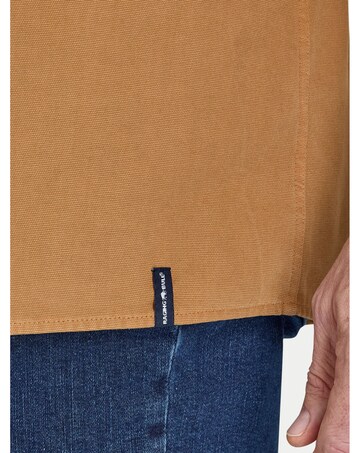 Raging Bull Garment Dyed Canvas Shacket Tan