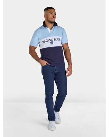 Raging Bull Cut & Sew Rugby Navy
