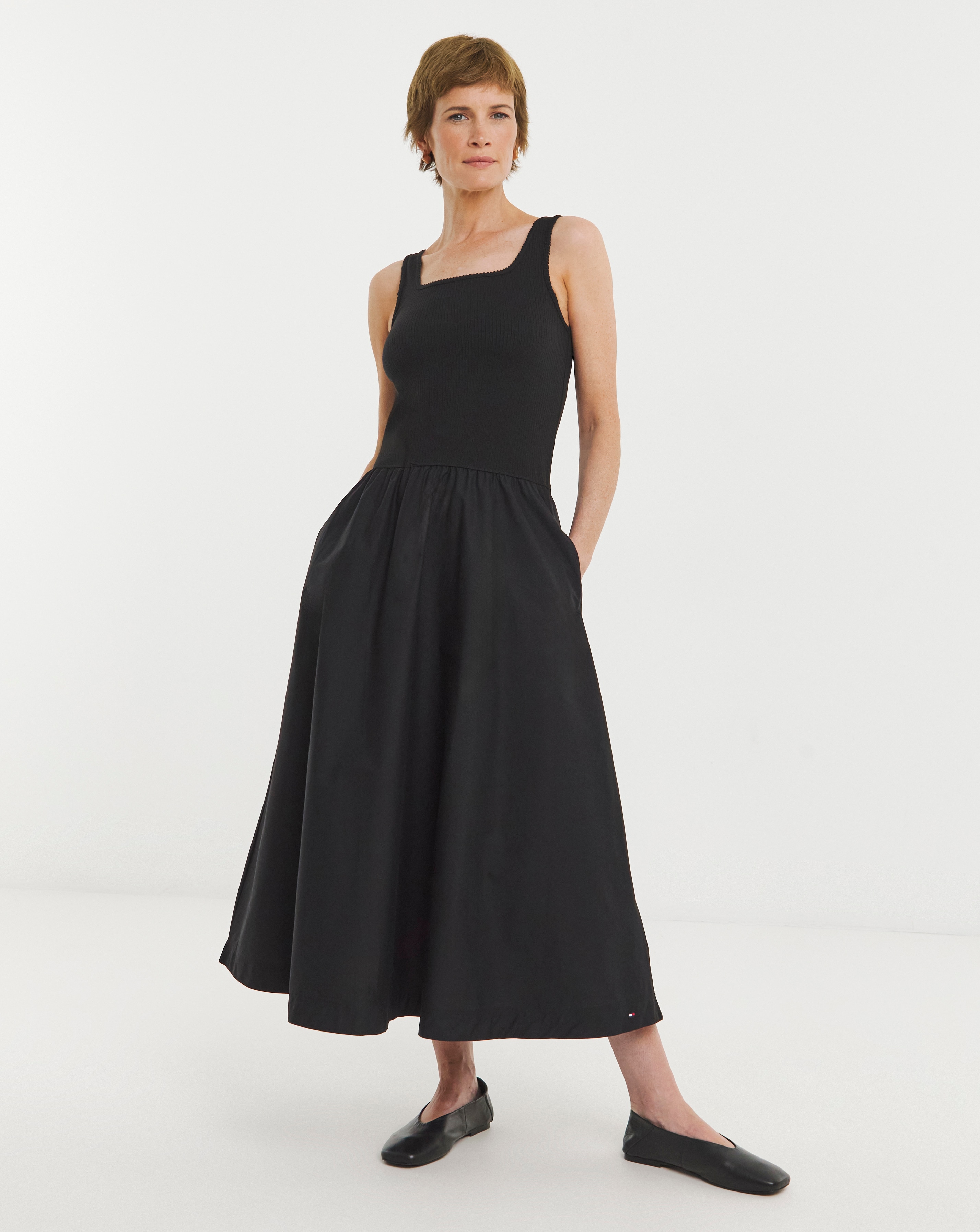 Tommy Hilfiger Rib Mix Dress