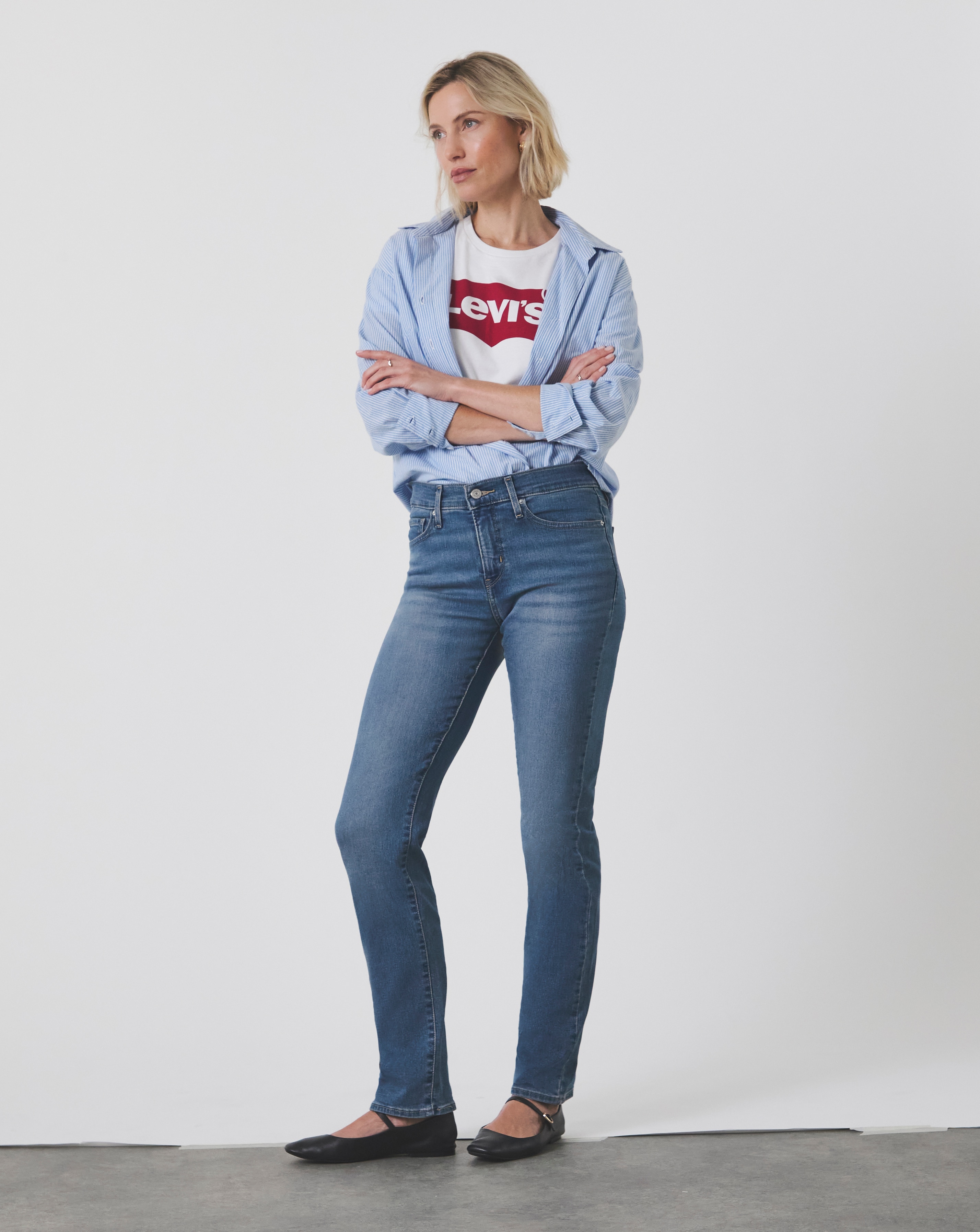 Levi's 314 Shaping Straight Jeans
