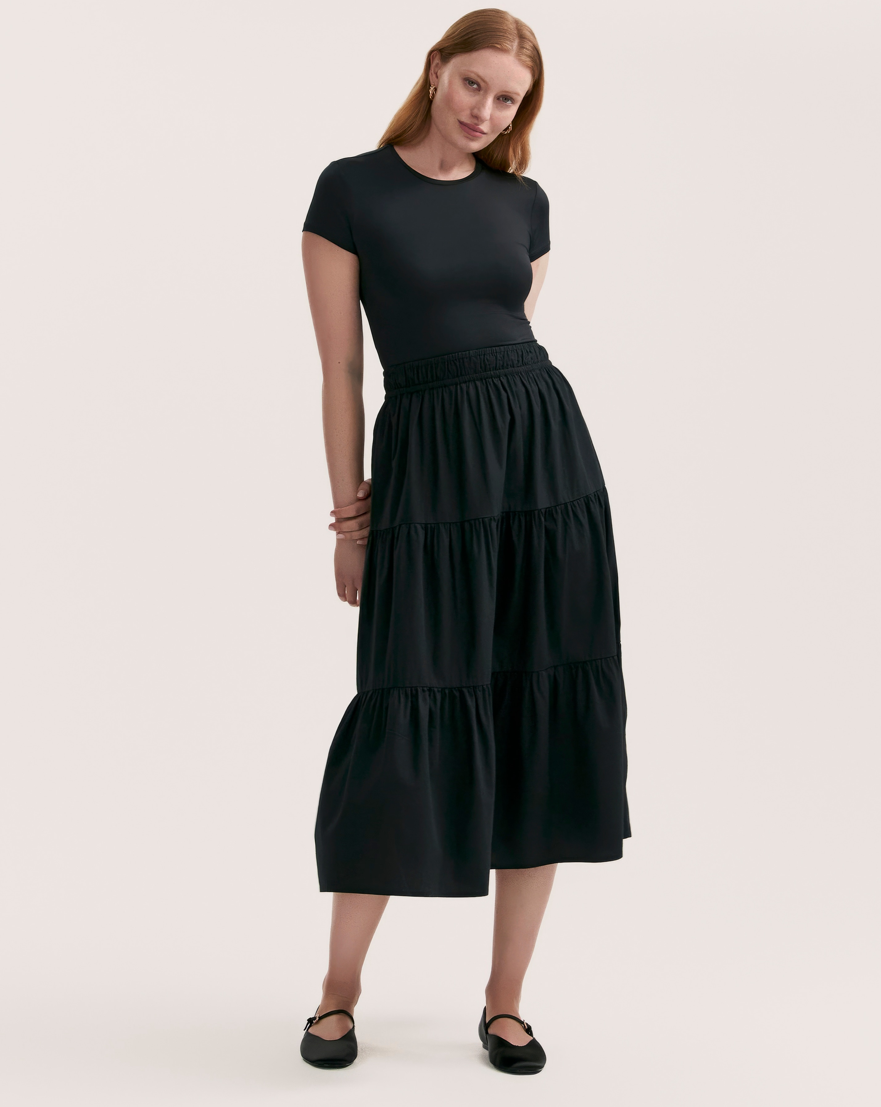 Finery London Tiered Skirt