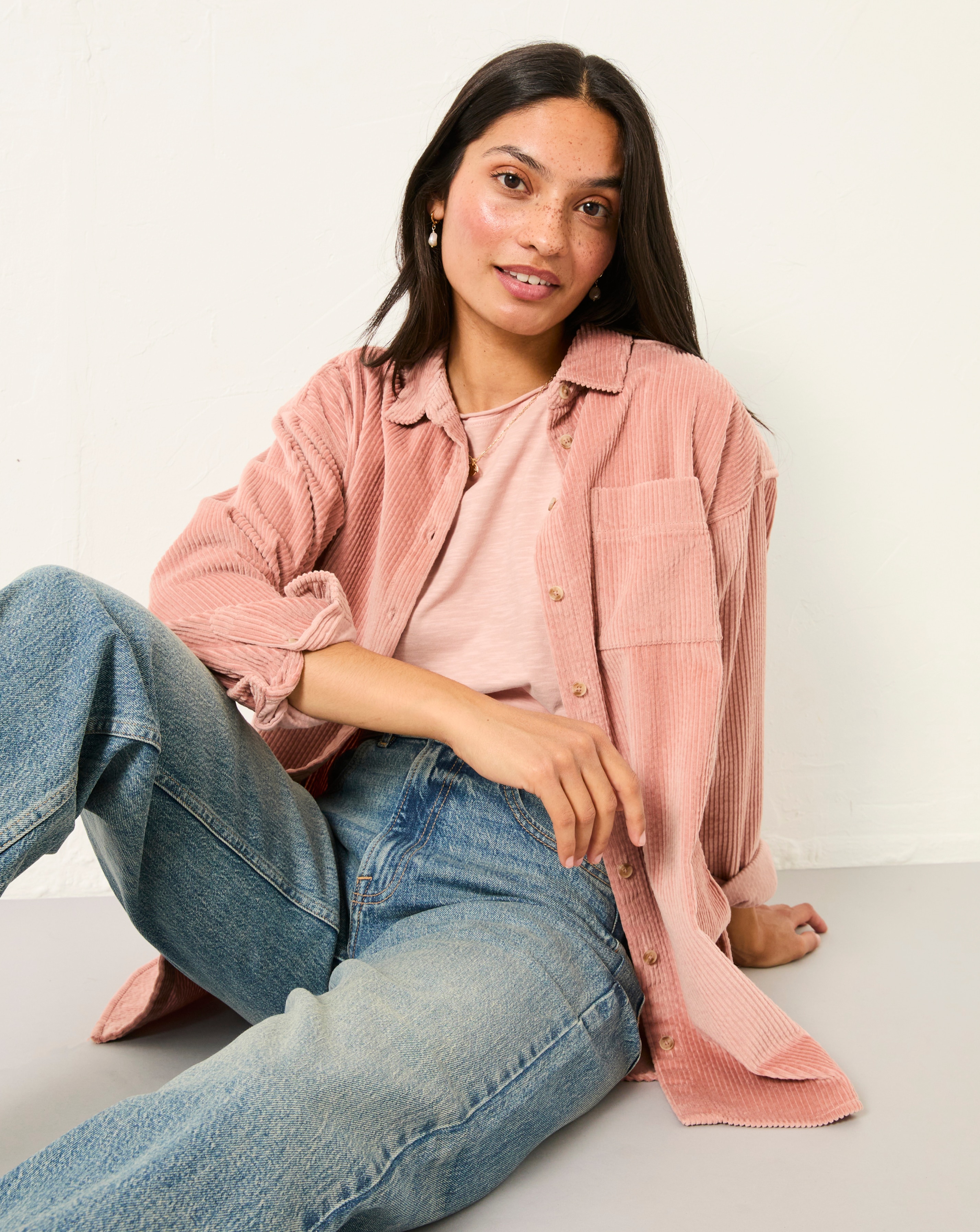 FatFace Carolin Cord Shirt