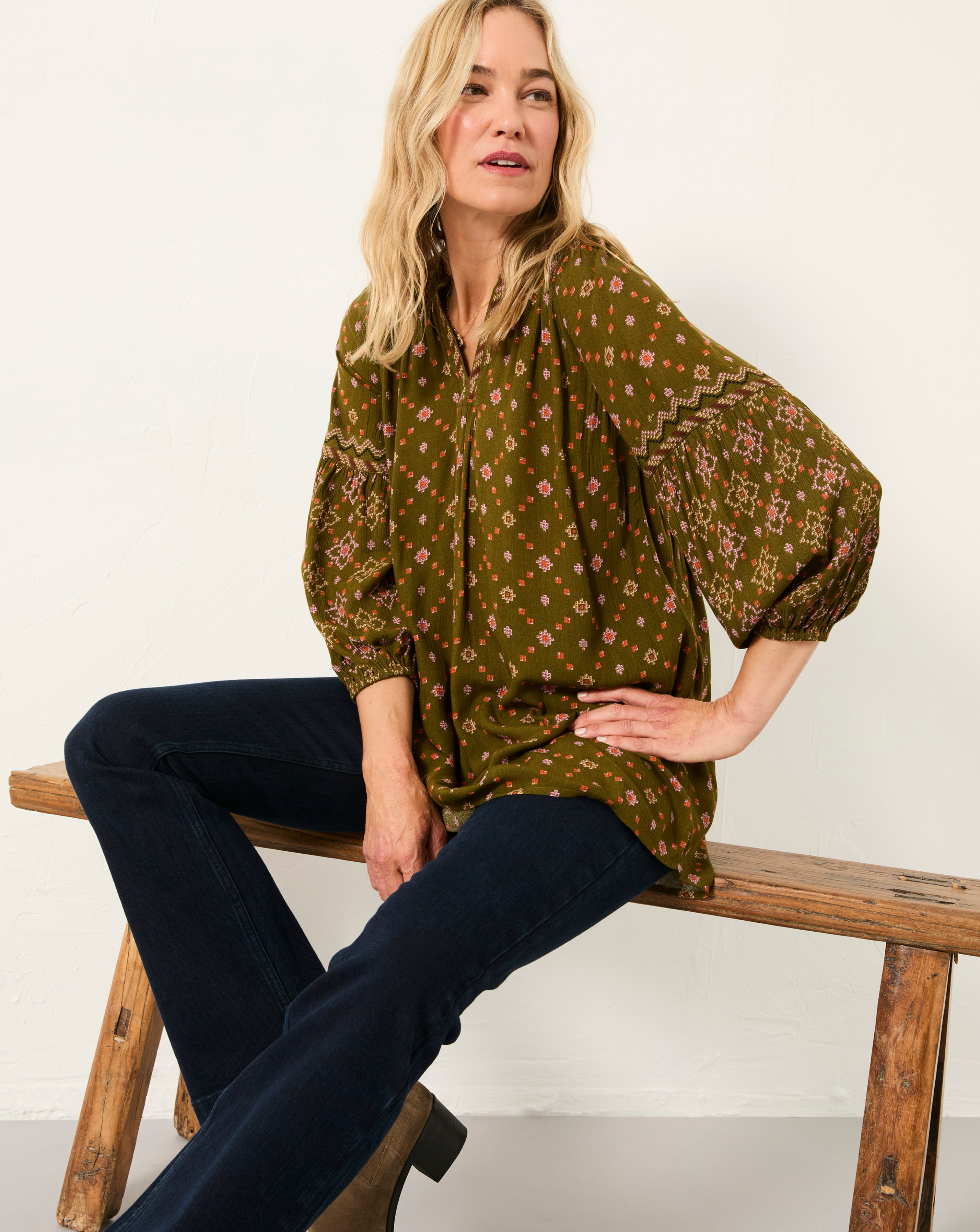 FatFace Charlie Sticth Tunic