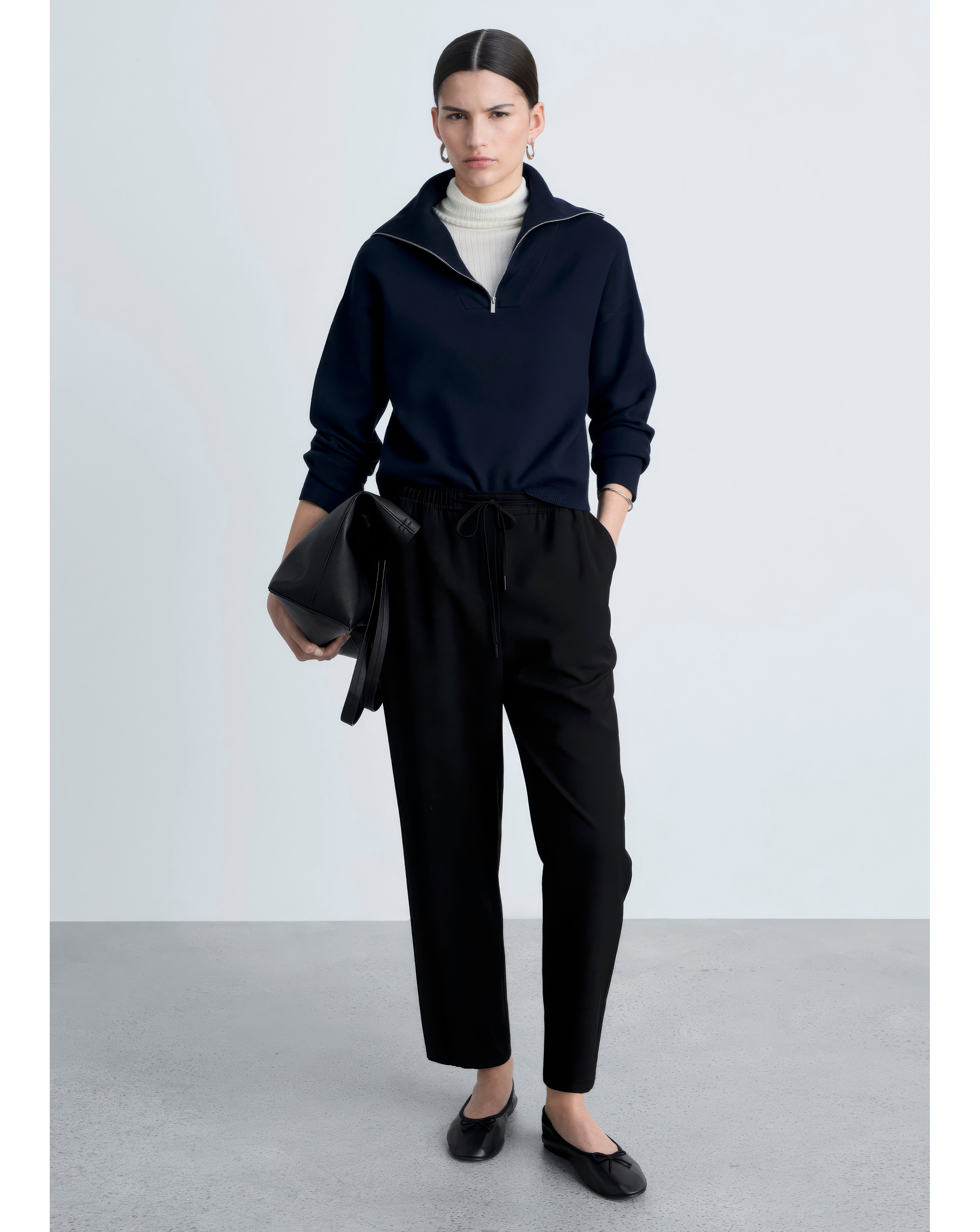 Mango Trousers Fluido