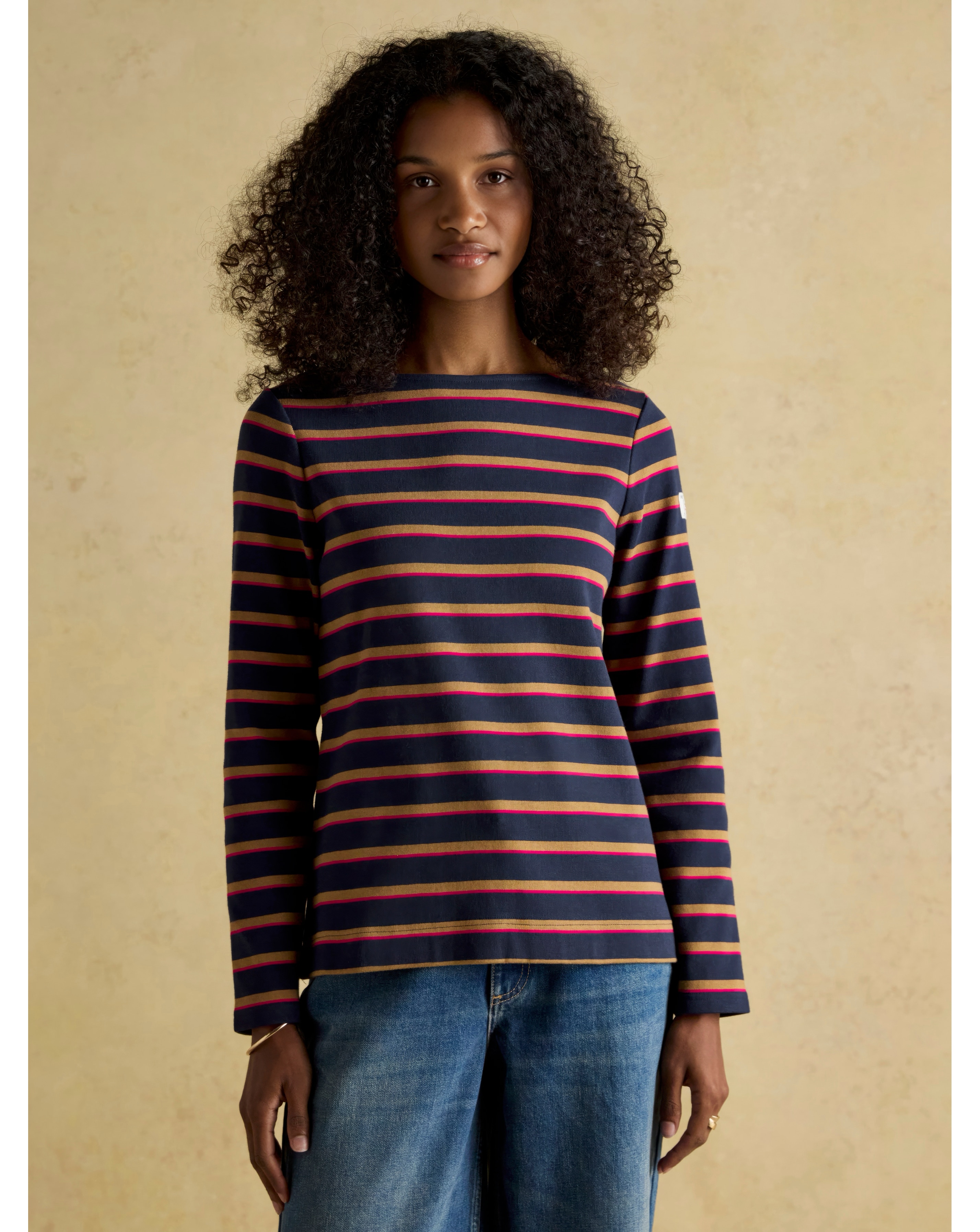 Joules Harbour Boat Neck Breton Top