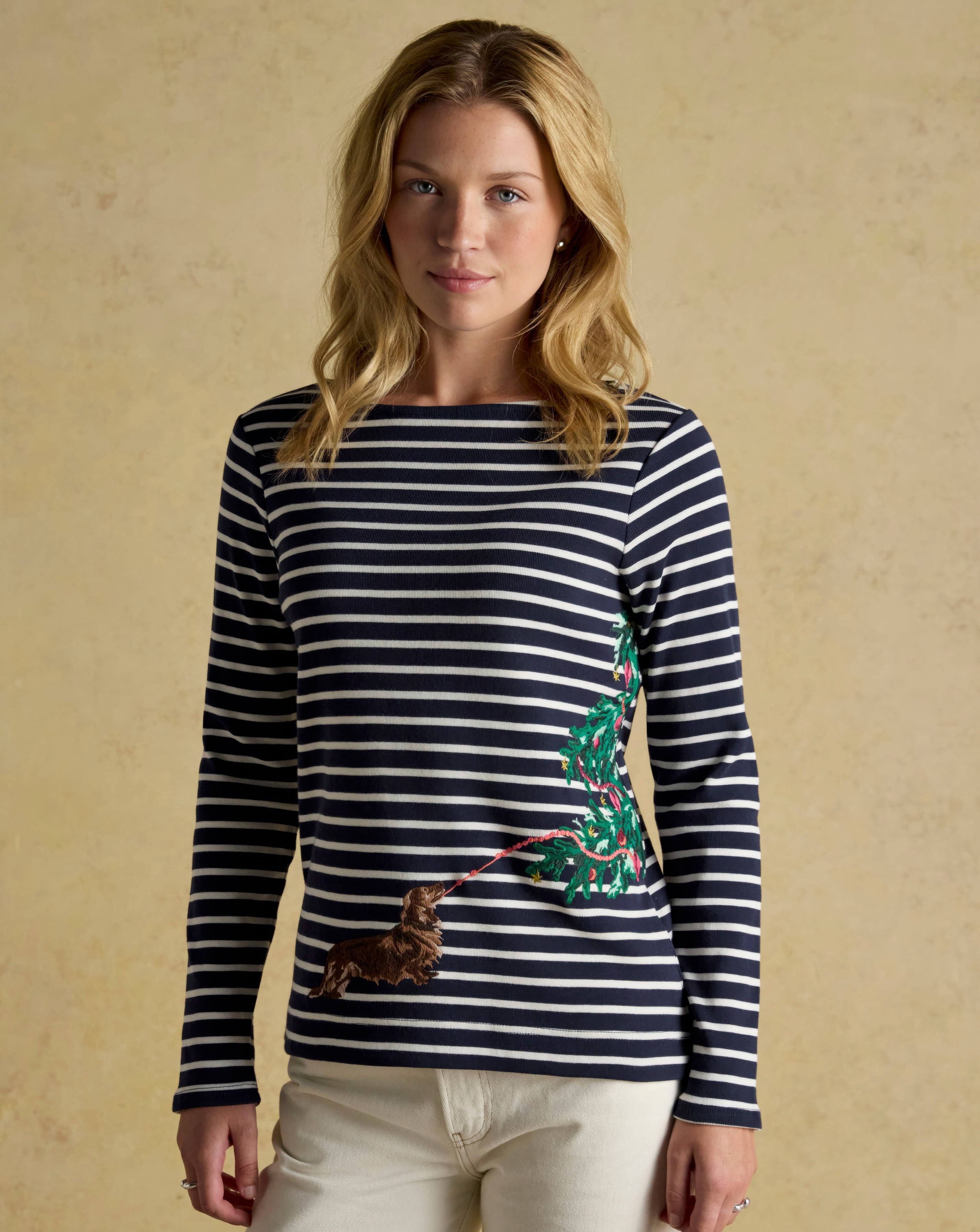 Joules Festive Dog Harbour