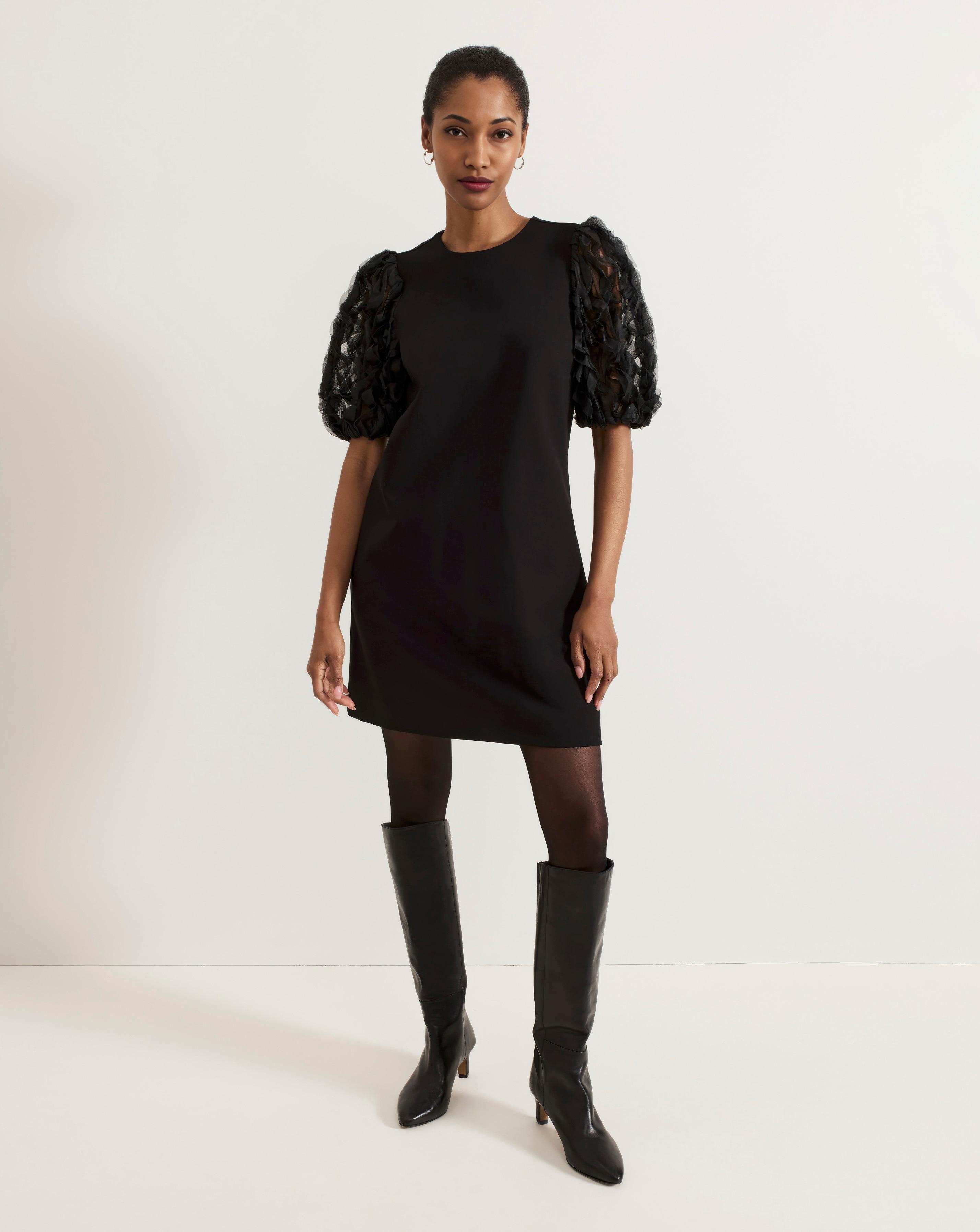 Phase Eight Aida Puff Sleeve Dress