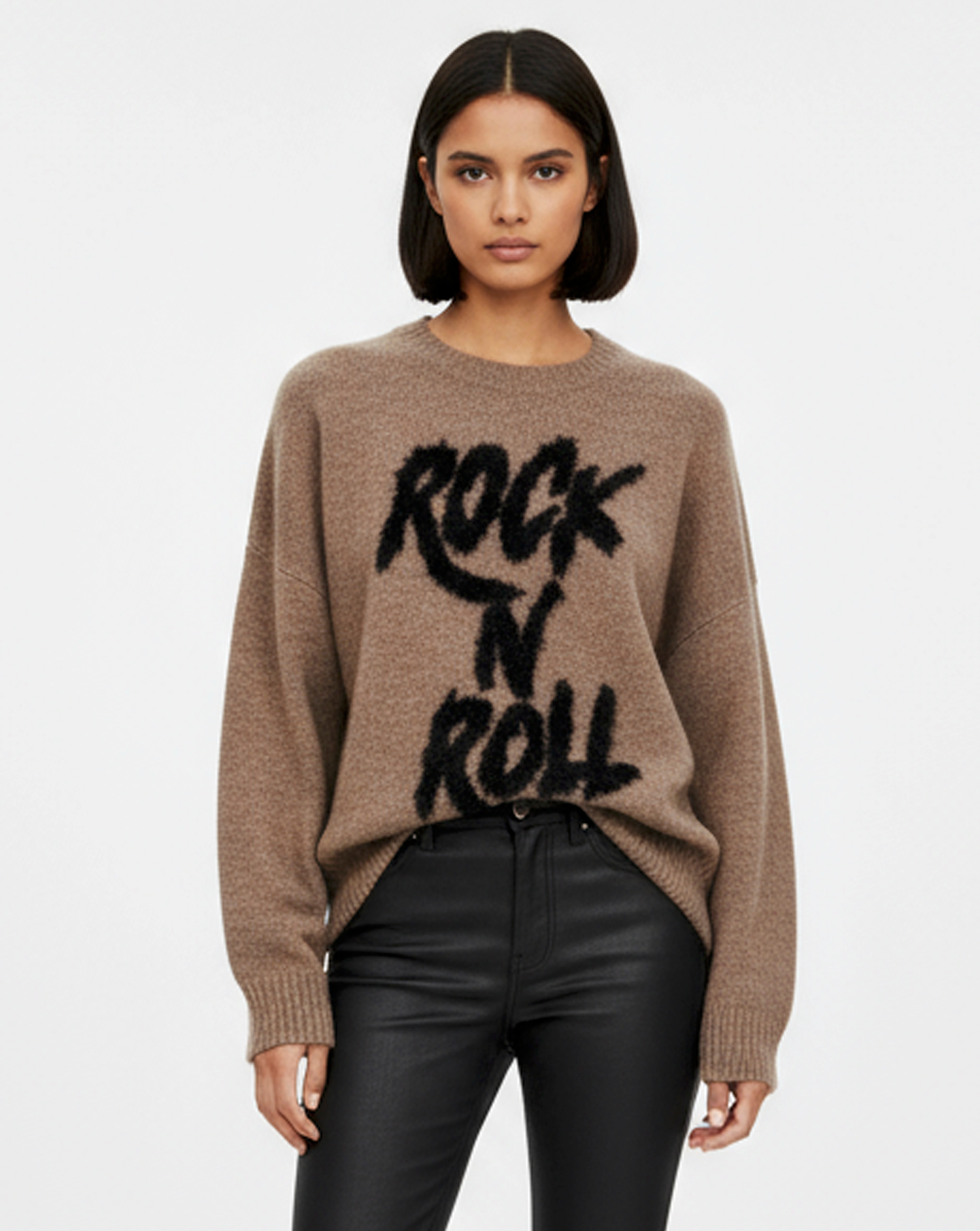 Religion Relaxed Fit Rock N Roll Jumper