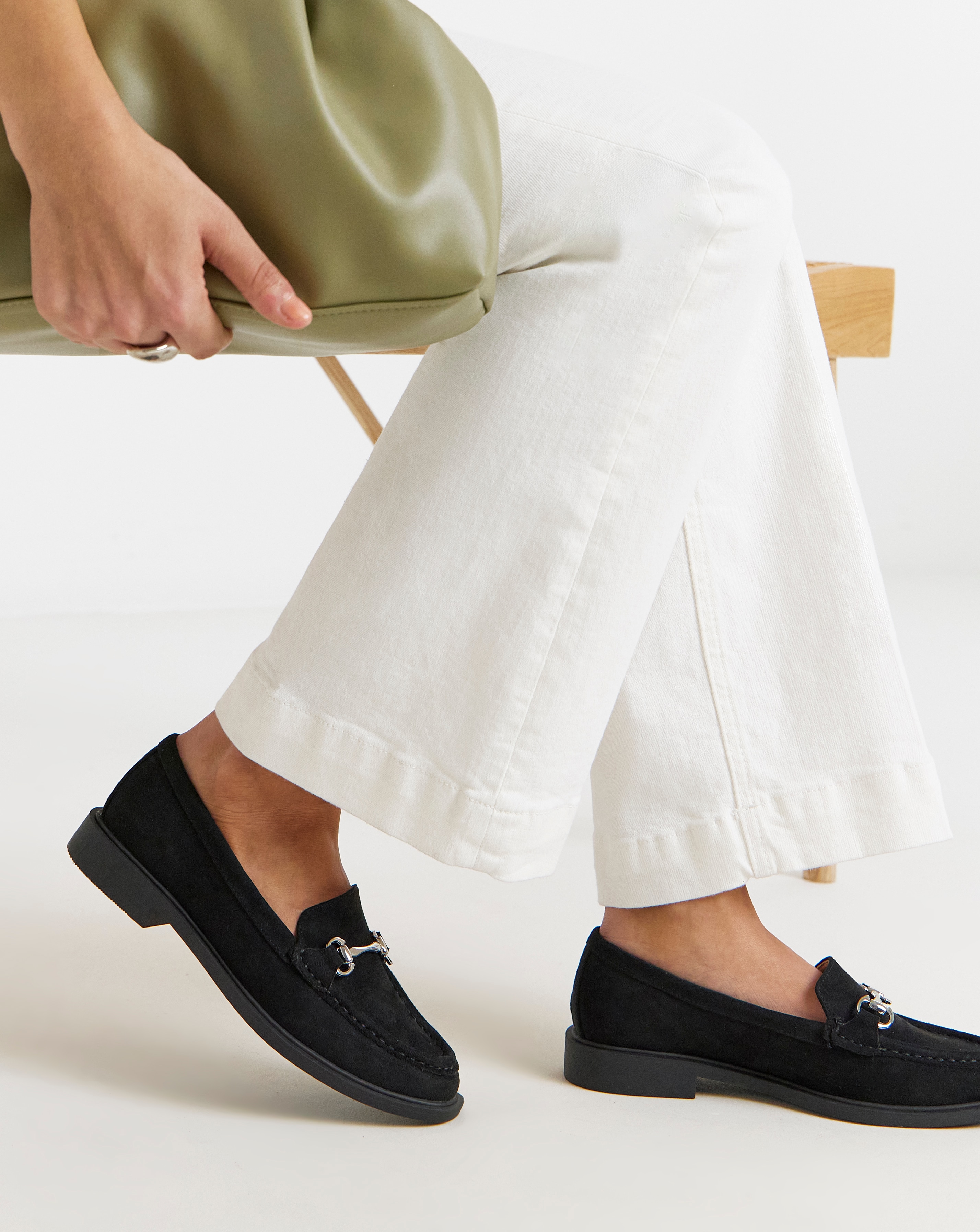 Snaffle Trim Loafer Ex Wide