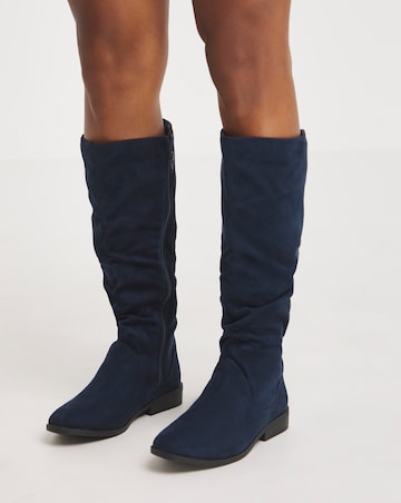 Evren Ruched Boot - Extra Wide Fit (EEE) & Standard Calf