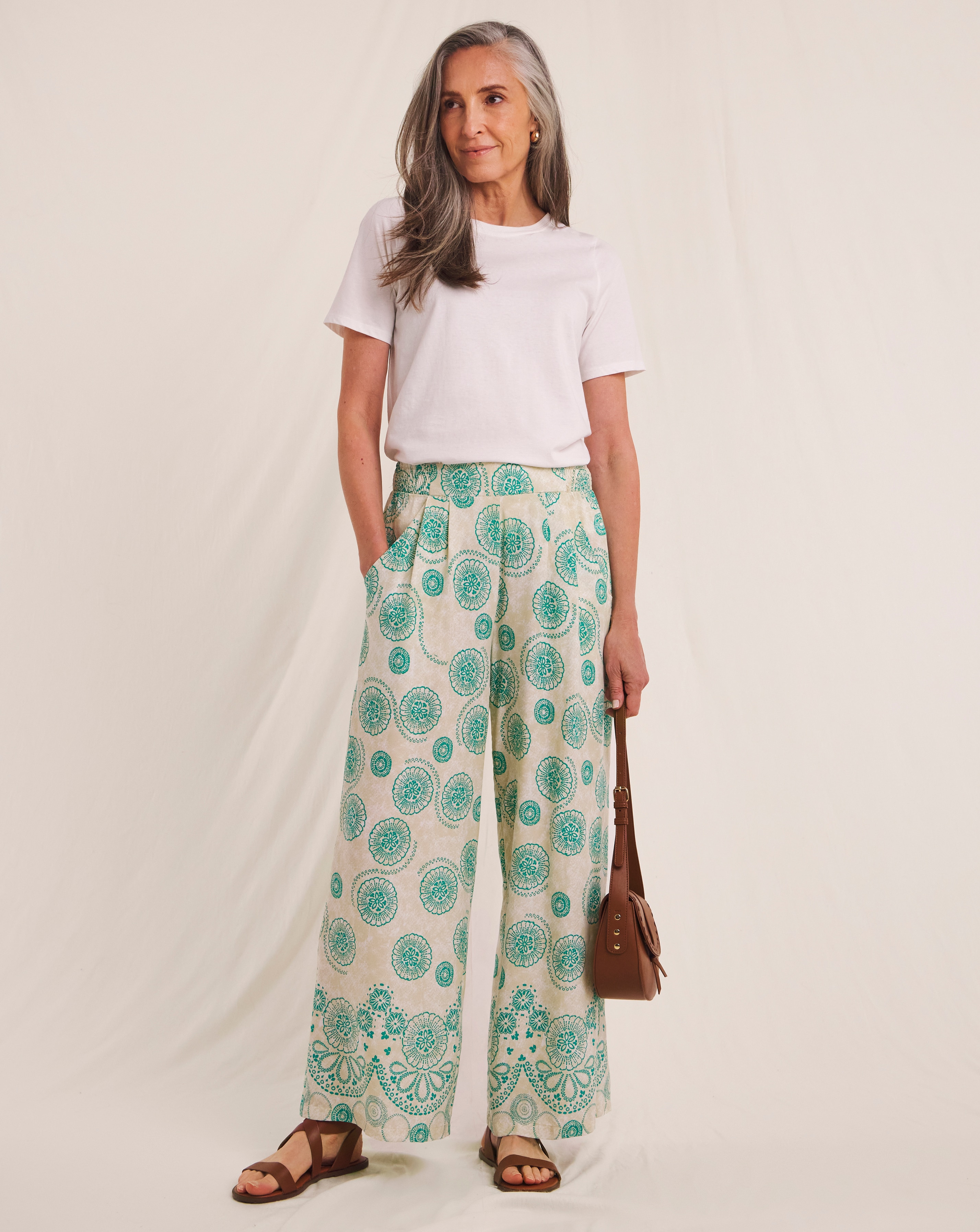 Julipa Printed Trouser