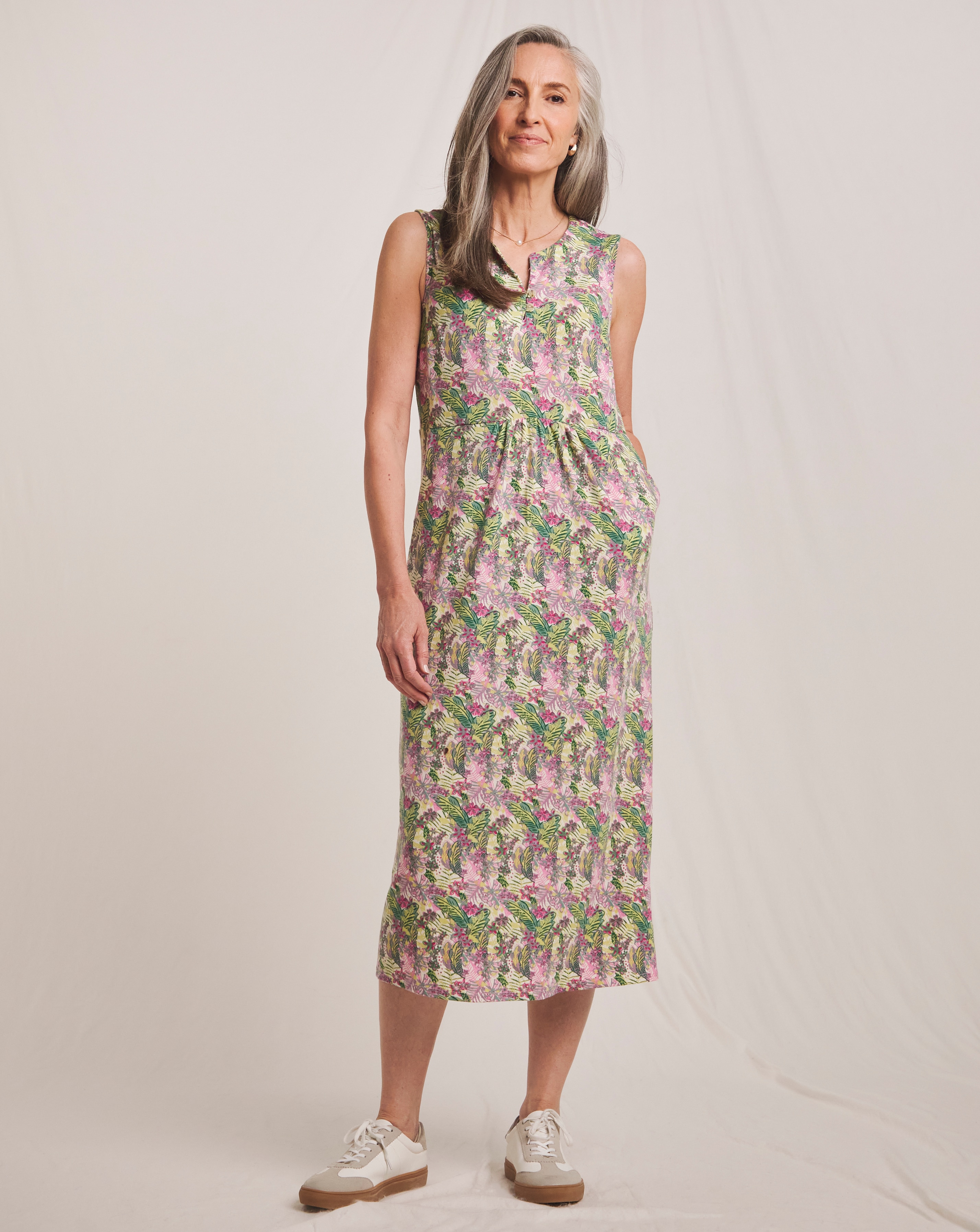 Julipa Jersey Pocket Midi Dress