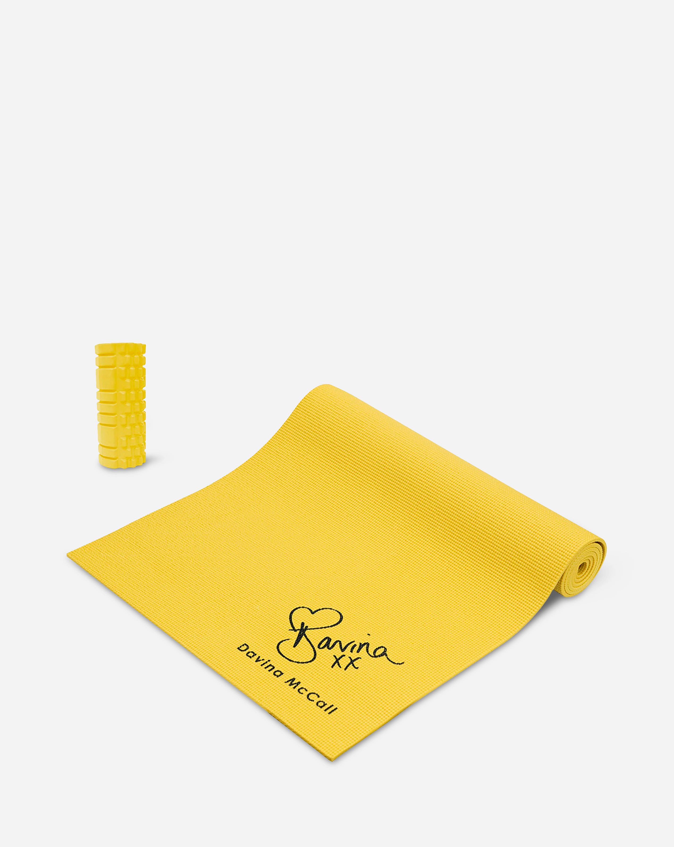 Davina Yoga Mat & Foam Roller Kit