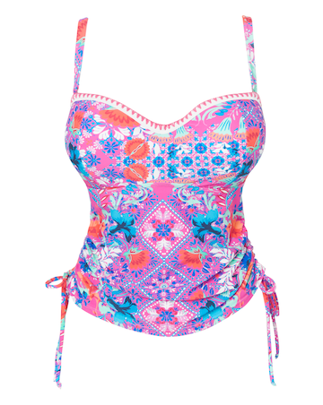 Figleaves Frida Bandeau Tankini Top