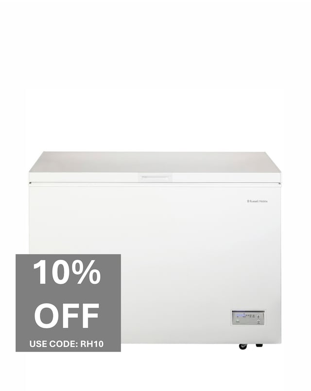 Russell Hobbs RH300CF201W 300L Chest Freezer - White