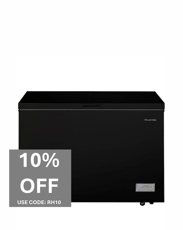 Russell Hobbs RH300CF201B 300L Chest Freezer - Black
