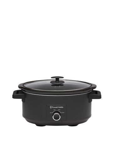 Russell Hobbs 7L Matte Black Slow Cooker