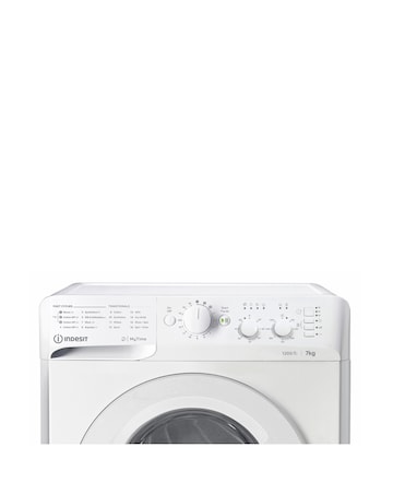 Indesit MTWC 71252 W UK, 7kg, 1200rpm, Washing Machine - White + Installation