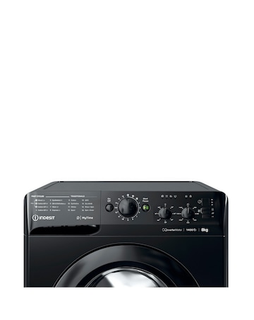 Indesit MTWC81495BKUK, 8kg, 1400rpm Washing Machine- Black + Installation