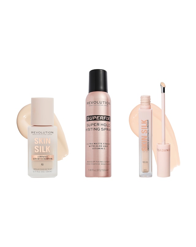 Revolution Skin Silk Base & Fix Set 2