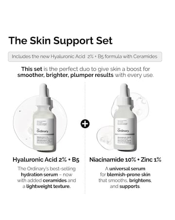The Skin Support Set Skincare Gift Set