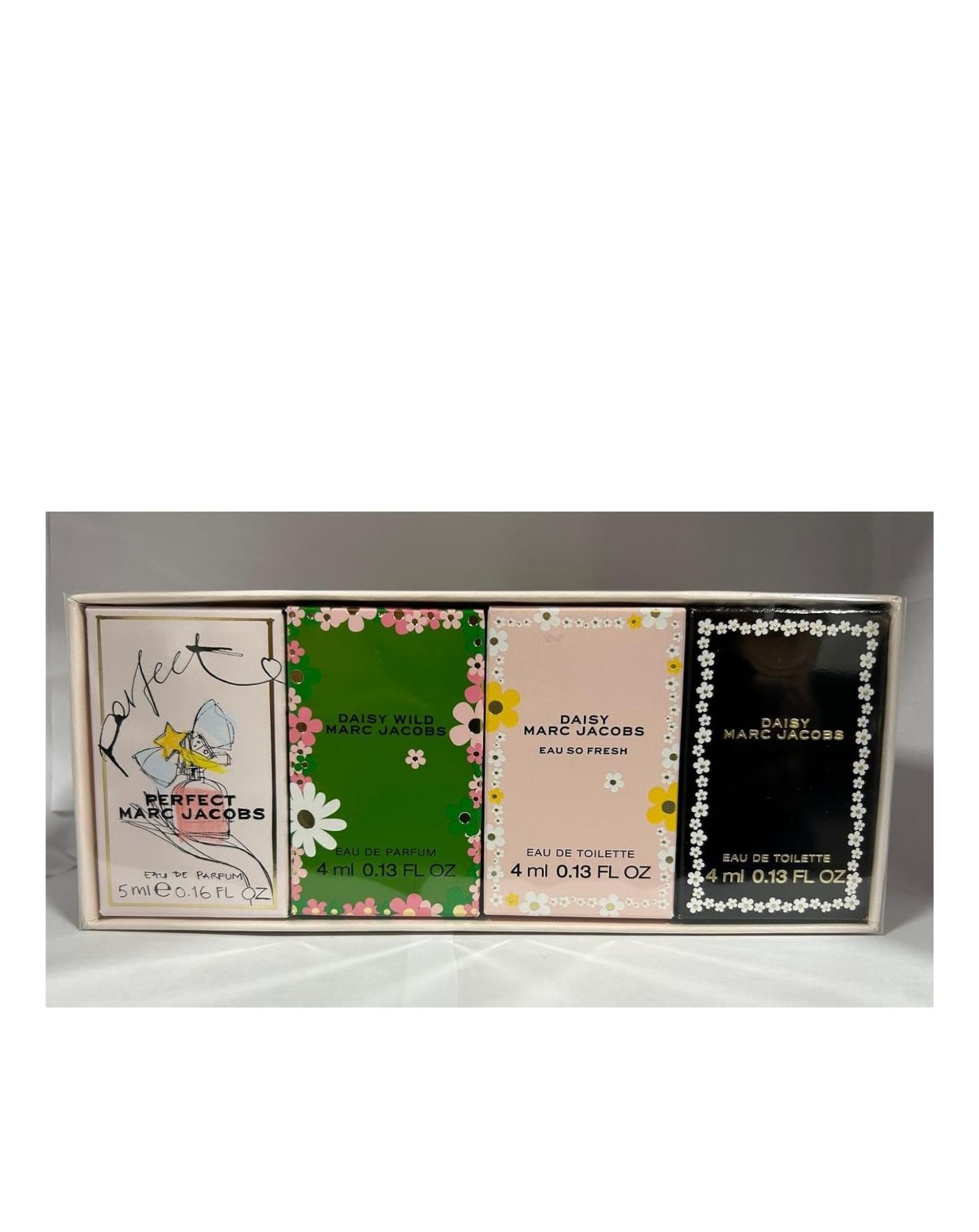 Marc Jacobs Daisy Ladies Mini Fragrance Set 3 x 4ml & 1 x 5ml | JD