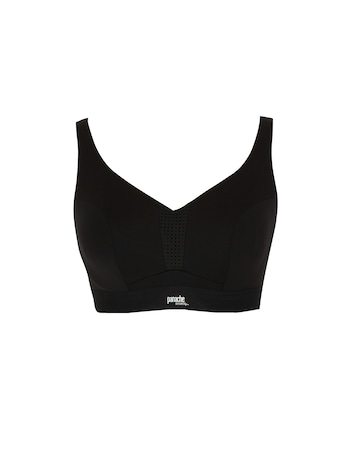 Panache Endurance High Impact Non Padded Wired Sport Bra Black