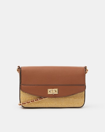 Accessorize Raffia Crossbody Bag