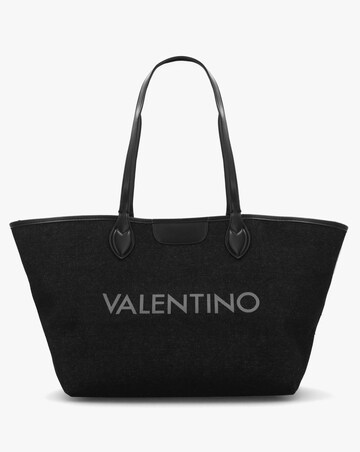 Valentino Bags Black Multi Reversible Shopper Bag