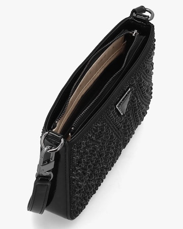 Guess Mini Beauvoir Black Embellished Shoulder Bag