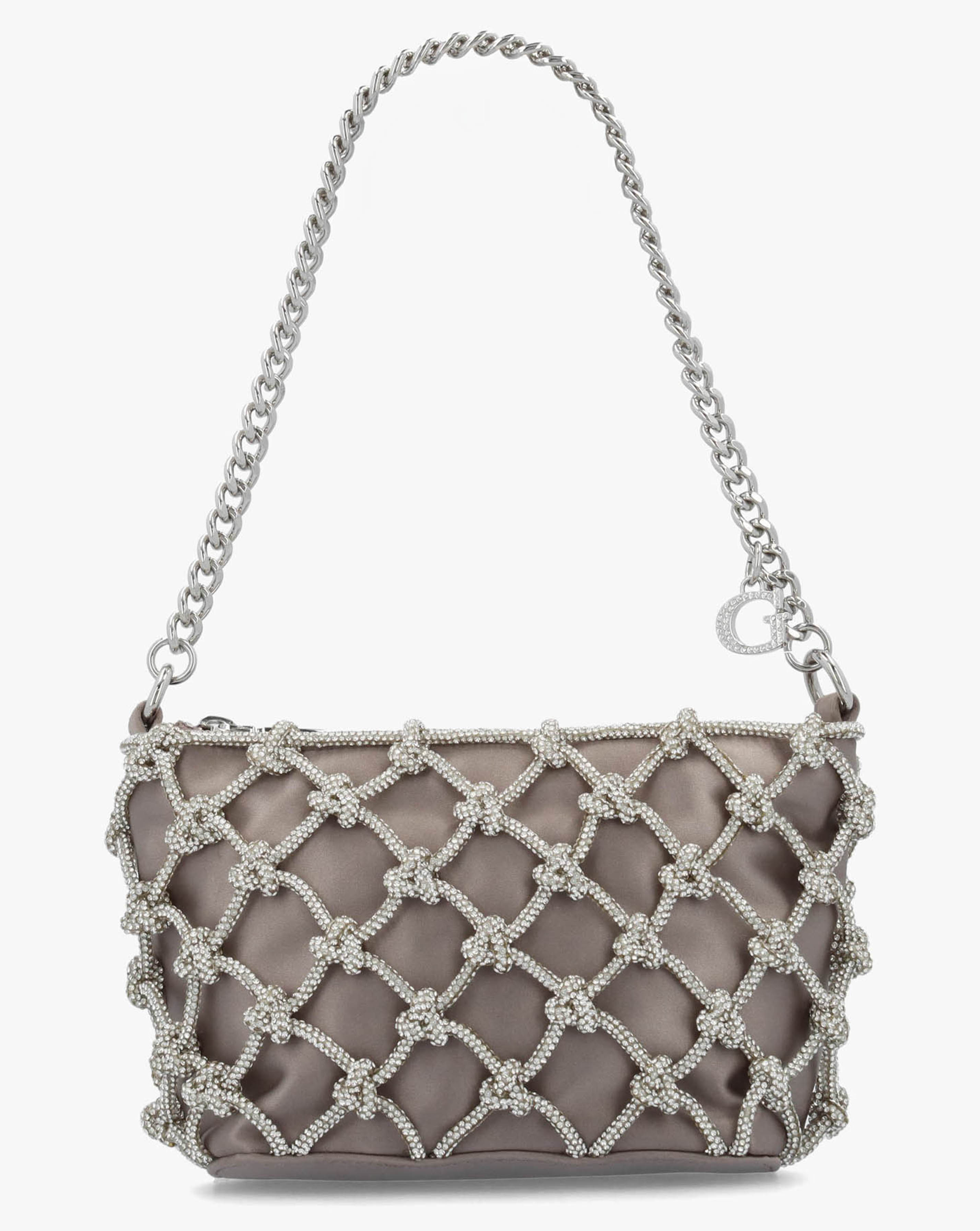 New In - Guess Zalina Diamante Knot Shoulder Bag
