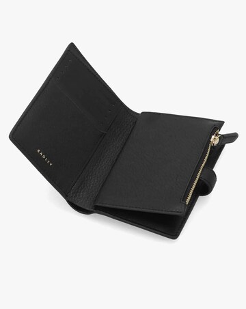 Radley Medium Willis Street Black Leather Bifold Purse
