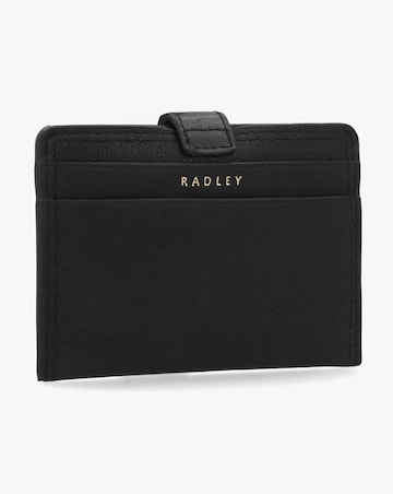 Radley Small Willis Street Black Leather Card Holder