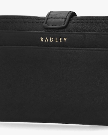 Radley Small Willis Street Black Leather Card Holder