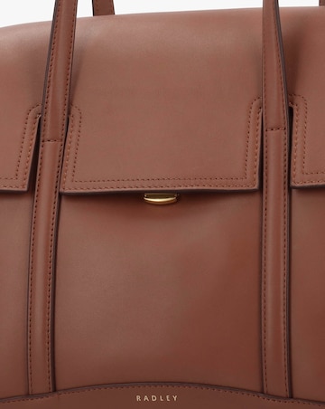 Radley Medium The Chancery Flapover Cognac Leather Shoulder Bag