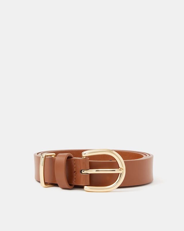 Accessorize Buckle Leather Belt